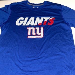 NY GIANTS DRY FIT SHIRT